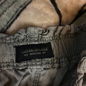 Light denim army green/grey pants